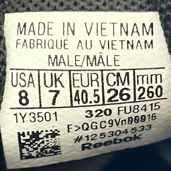 Reebok Men's Floatride Fuel Foam Grey Black Running Sneakers Shoes SZ US 8 - Picture 11 of 11